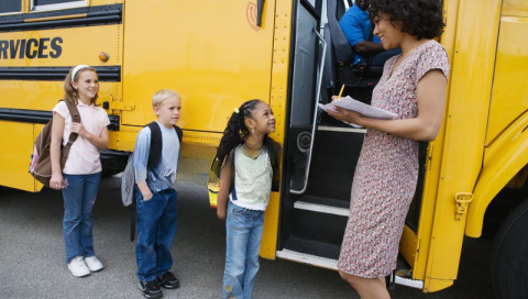 school bus rental